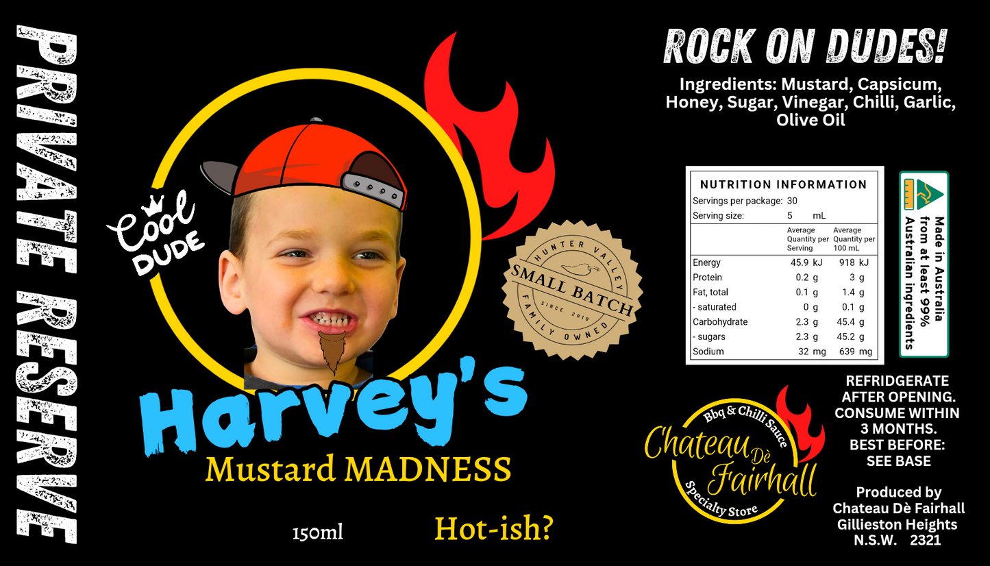 Harvey's Mustard Madness Hot Sauce 150ml
