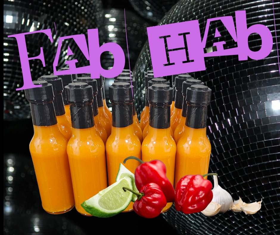 Fab Hab Lime and Garlic Hot Sauce 150ml
