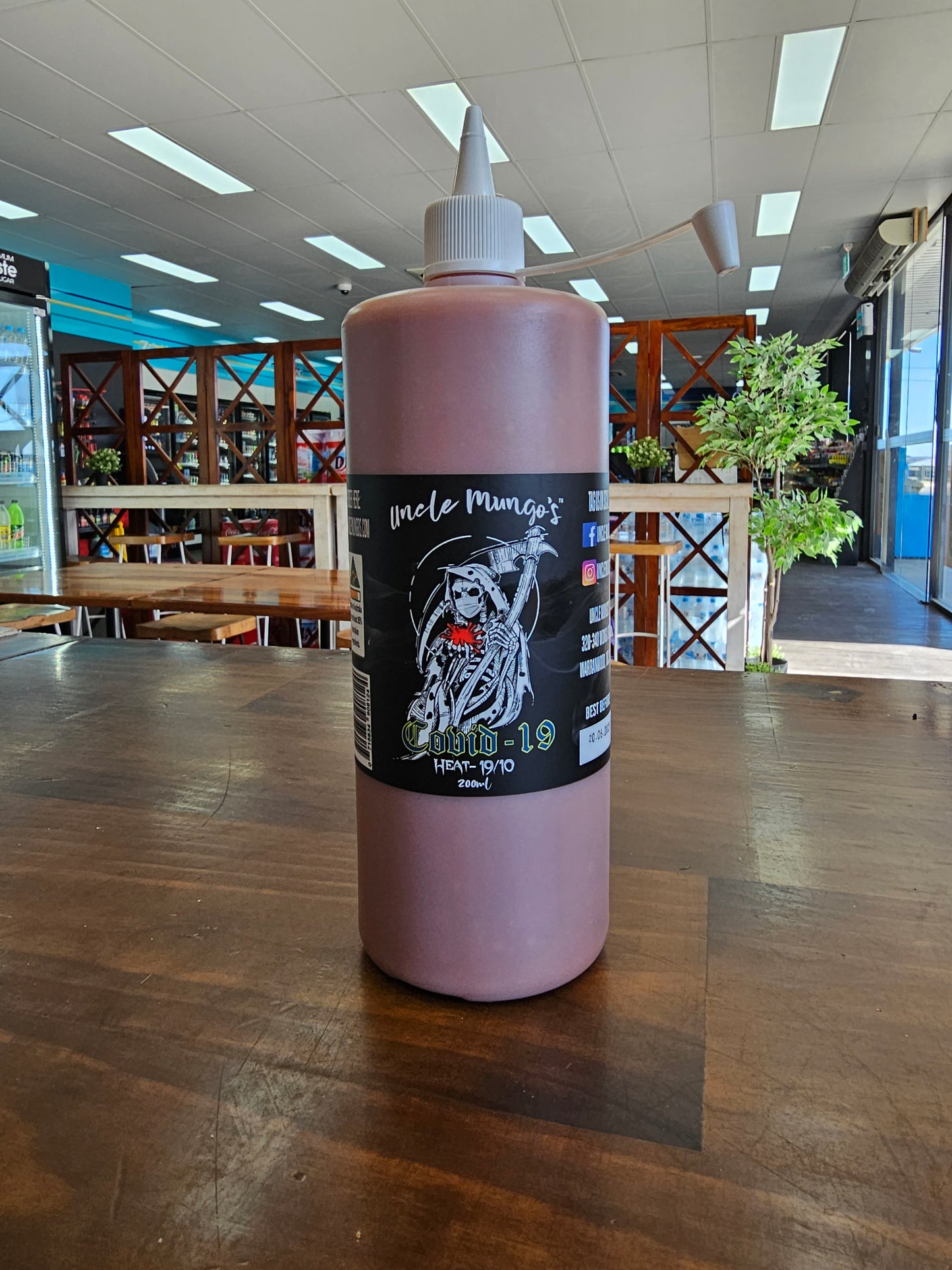 Uncle Mungo's Covid 19 Hot Sauce 2 sizes
